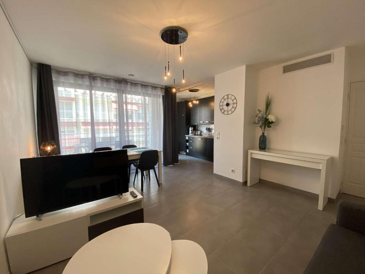Appartement Climatise 4 Couchages Avec Terrasse Et Parking Securise A Antibes, Proche Port Et Mer - Fr-1-252-180 מראה חיצוני תמונה